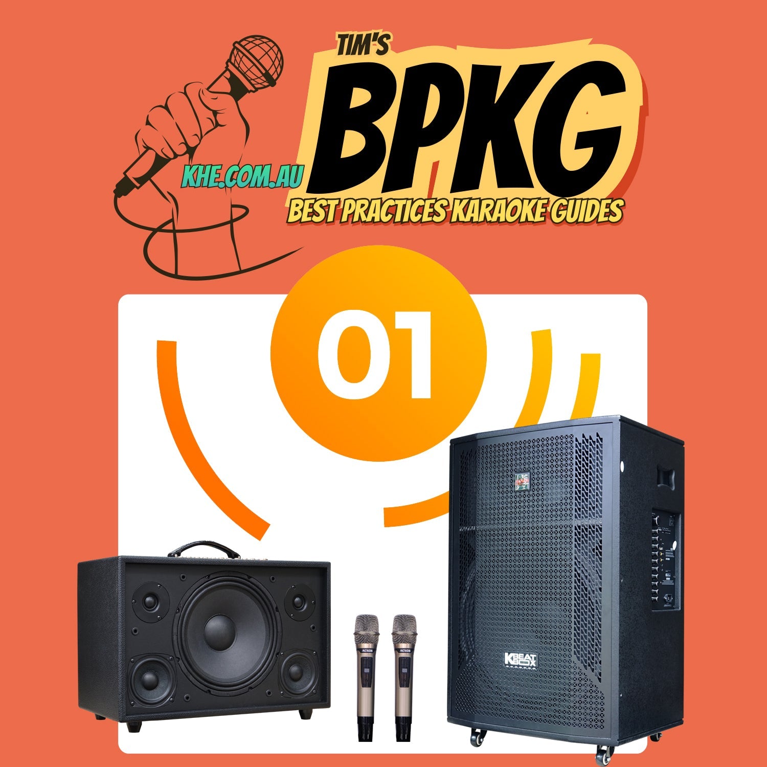 BPKG Vol 1 “Karaoke Powered Speaker Systems" - Karaoke Home Entertainment