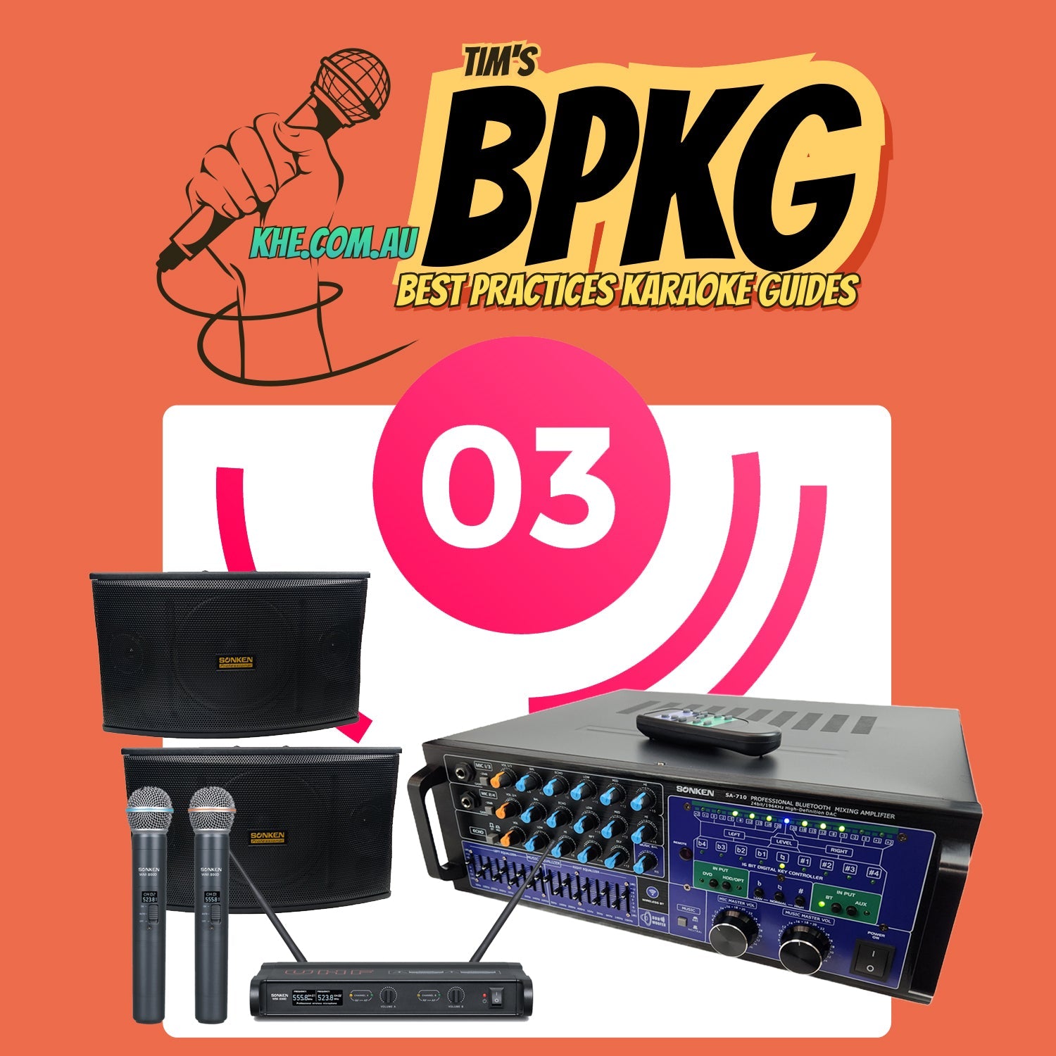 BPKG Vol 3 “Karaoke Mixing Amplifiers and Speaker Systems” - Karaoke Home Entertainment