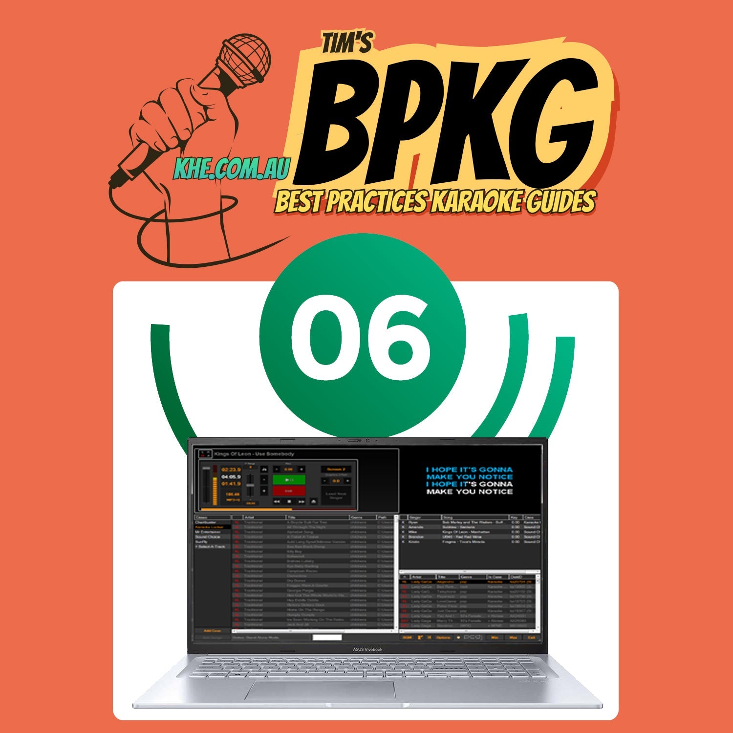 BPKG Vol 6 “Karaoke Laptop Hosting Software" - Karaoke Home Entertainment