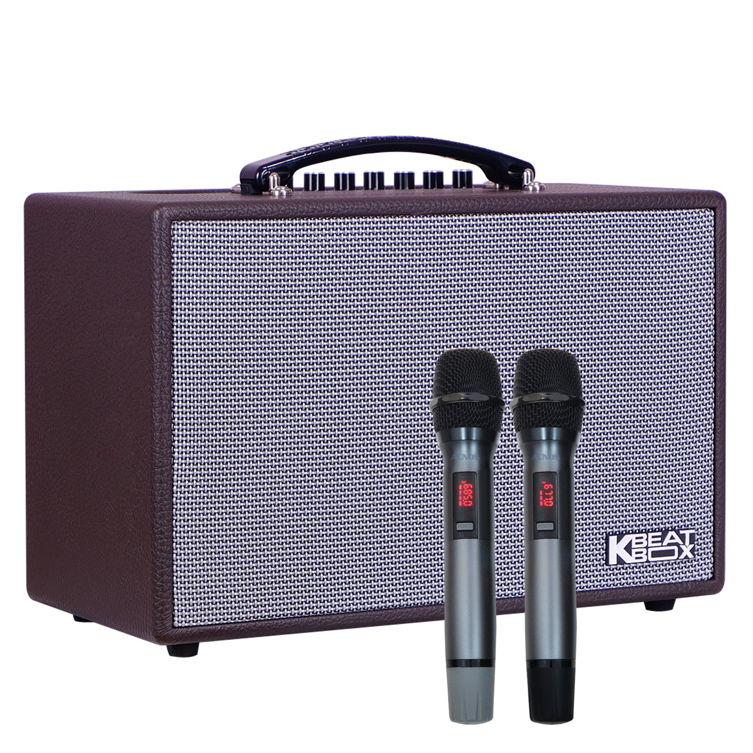 KBEATBOX CS-200PU-V2 50W RMS [300W PMPO] Karaoke Powered Speaker System