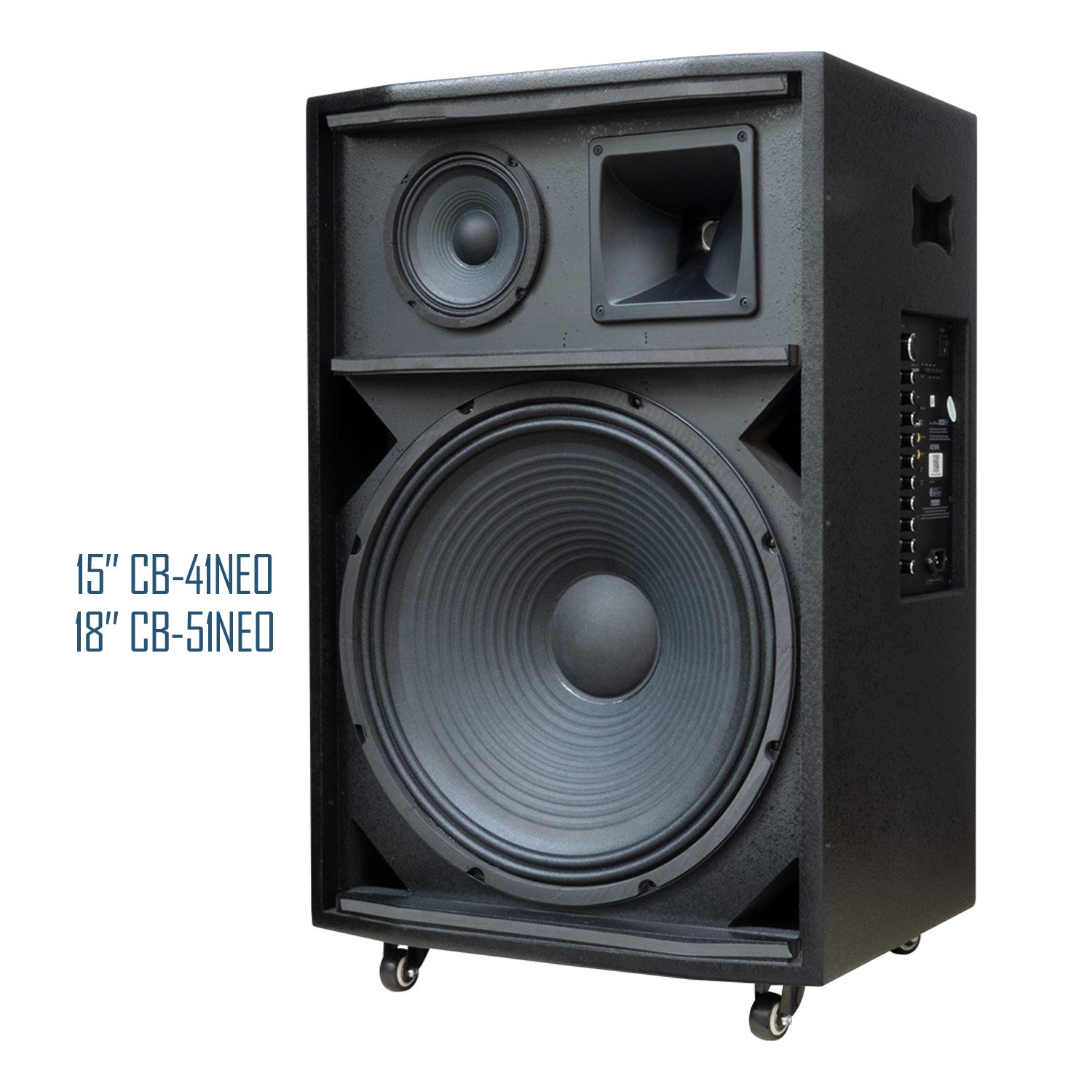 KBEATBOX CB - 41NEO 200W RMS [800W PMPO] Karaoke Powered Speaker System - Karaoke Home Entertainment