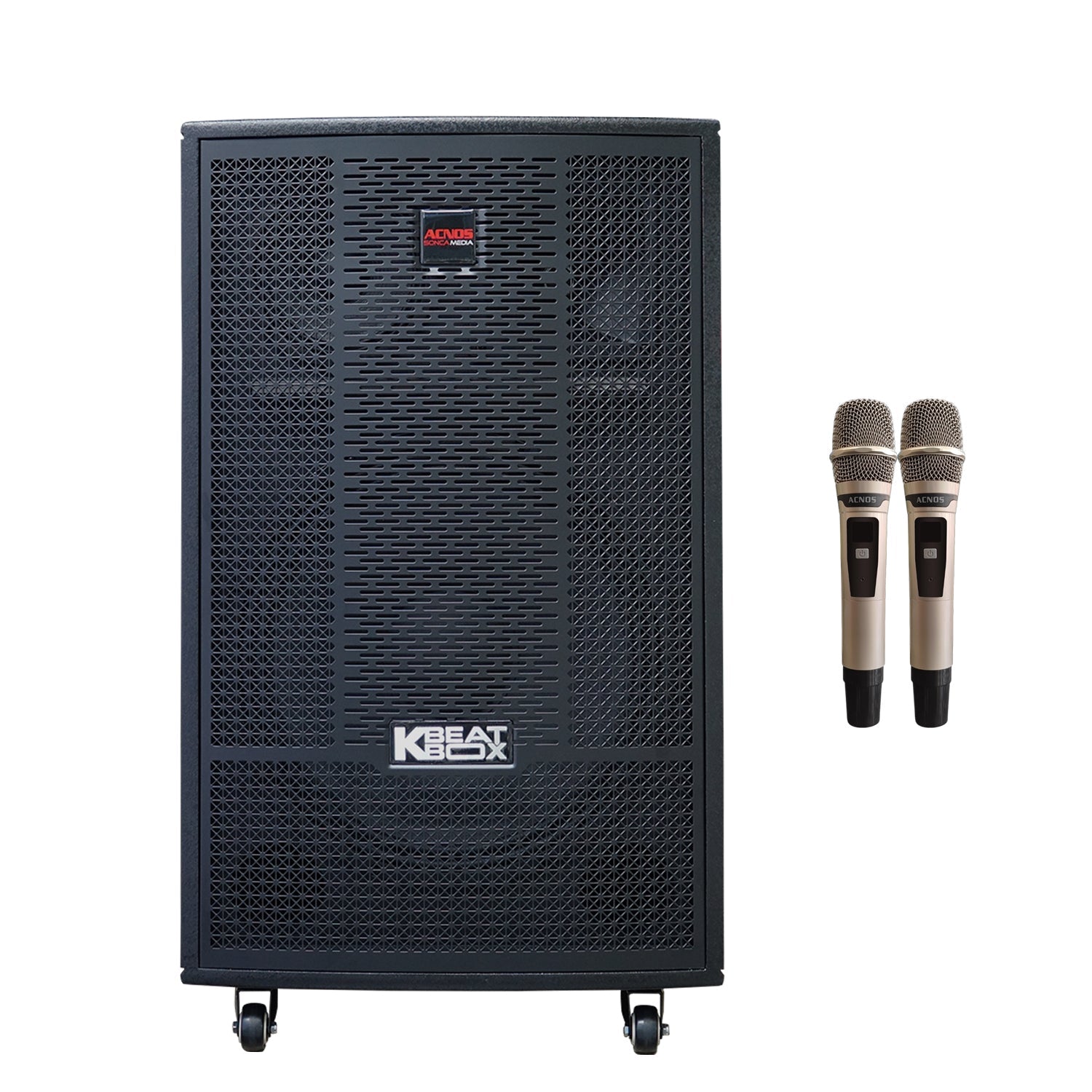 KBEATBOX CB - 41NEO 200W RMS [800W PMPO] Karaoke Powered Speaker System - Karaoke Home Entertainment