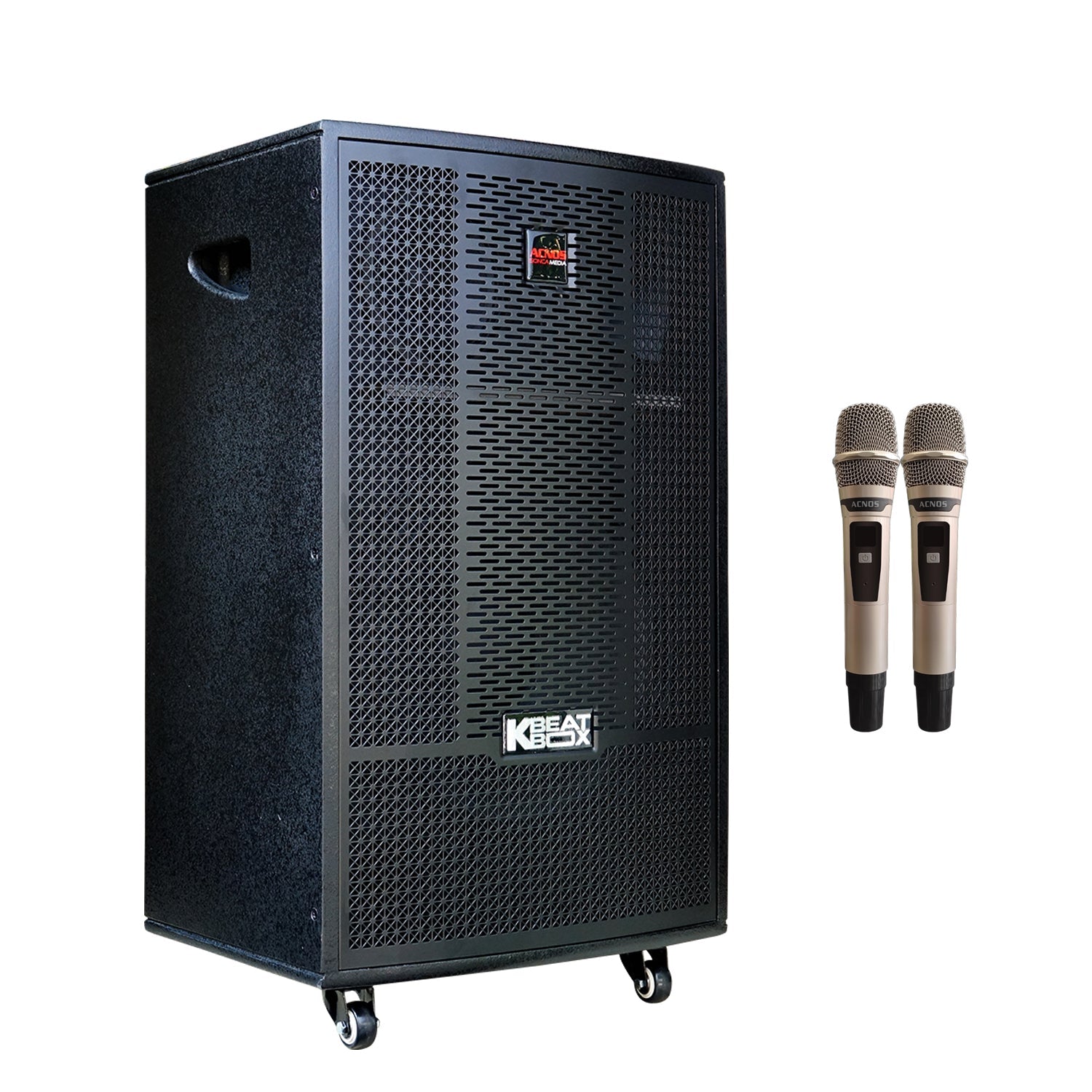 KBEATBOX CB - 41NEO 200W RMS [800W PMPO] Karaoke Powered Speaker System - Karaoke Home Entertainment