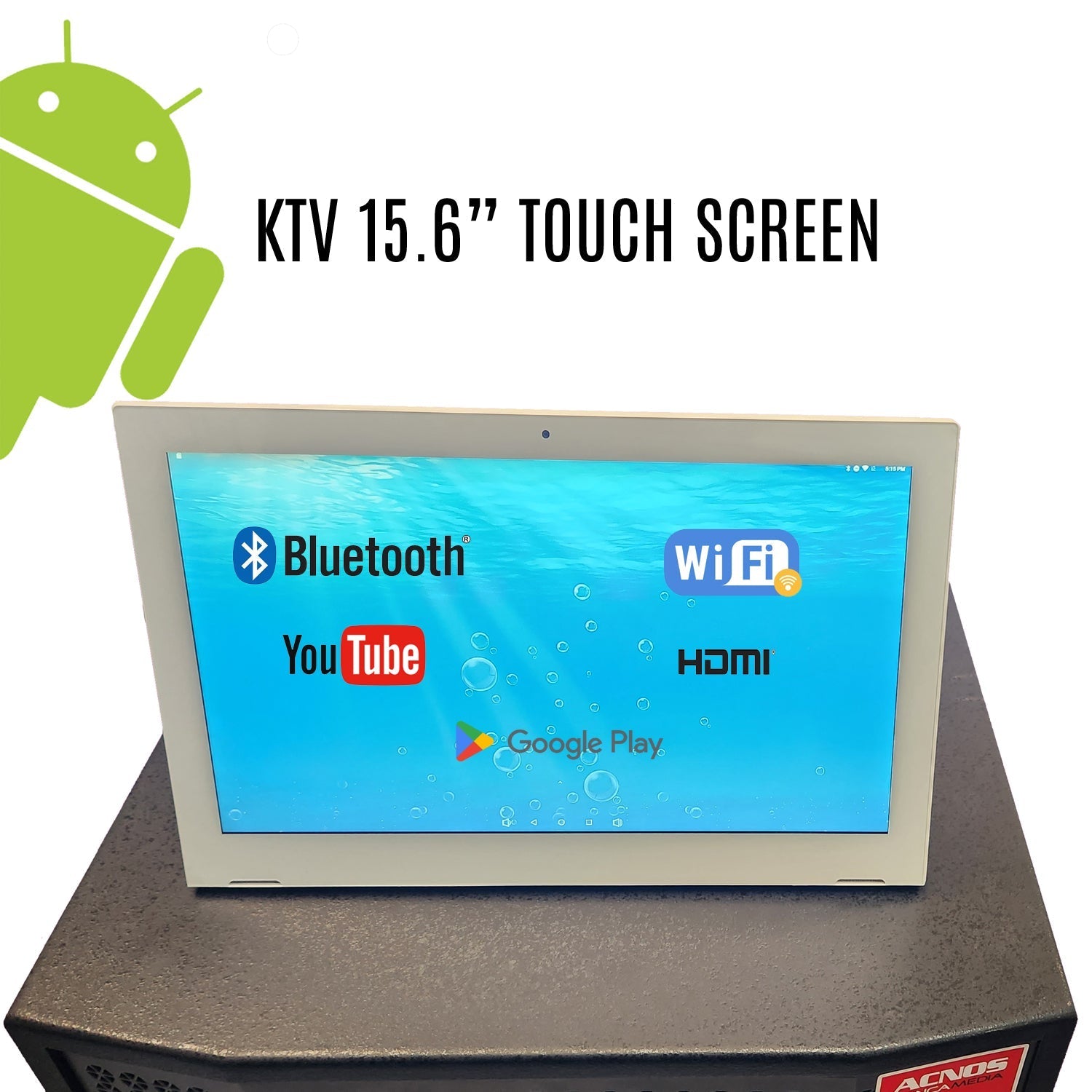 KBEATBOX CB - 41NEO + KTV 15.6" Touch Screen (Package Deal) - Karaoke Home Entertainment