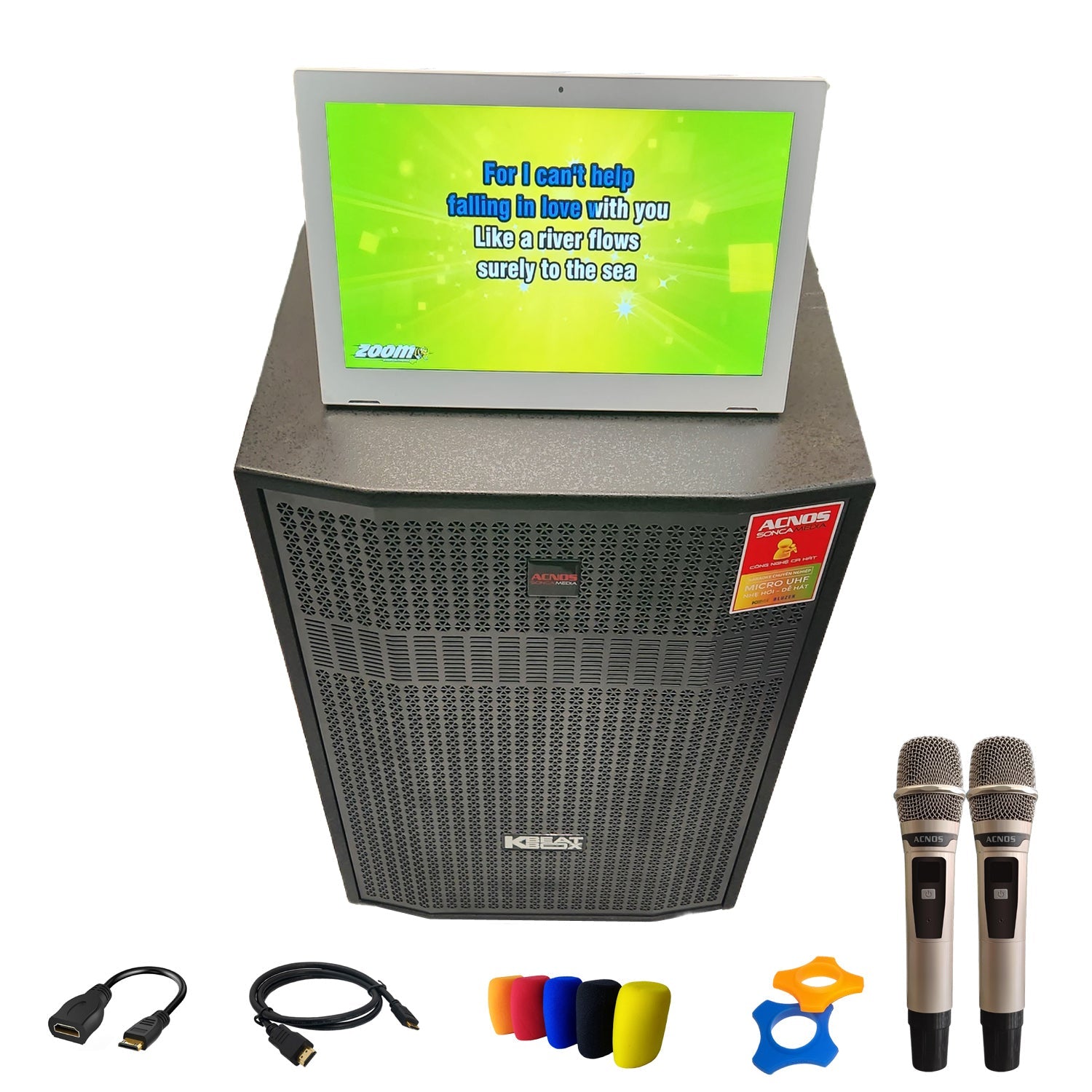 KBeatBox CB - 51NEO + KTV 15.6" Touch Screen (Package Deal) - Karaoke Home Entertainment