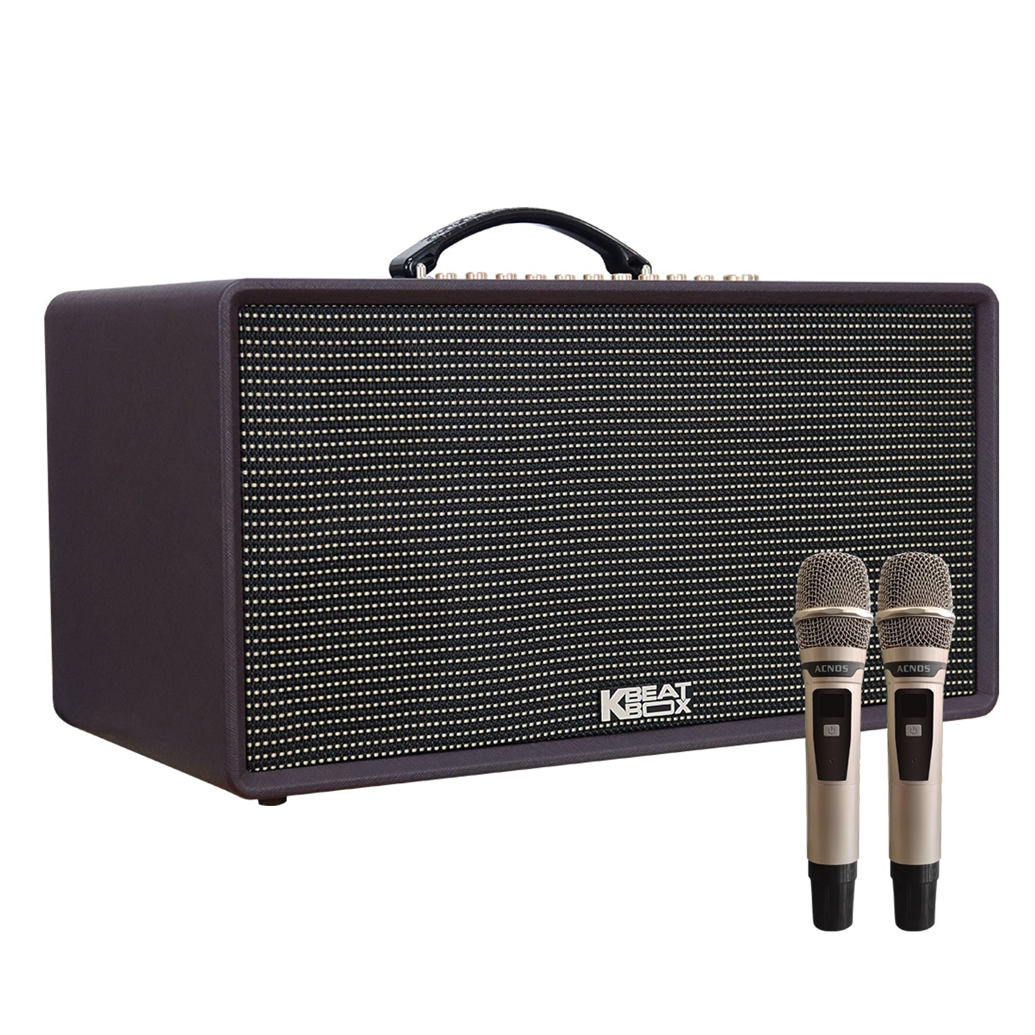 KBEATBOX FLAC 36 (Purple) 200W RMS [800W PMPO] Karaoke Powered Speaker System - Karaoke Home Entertainment