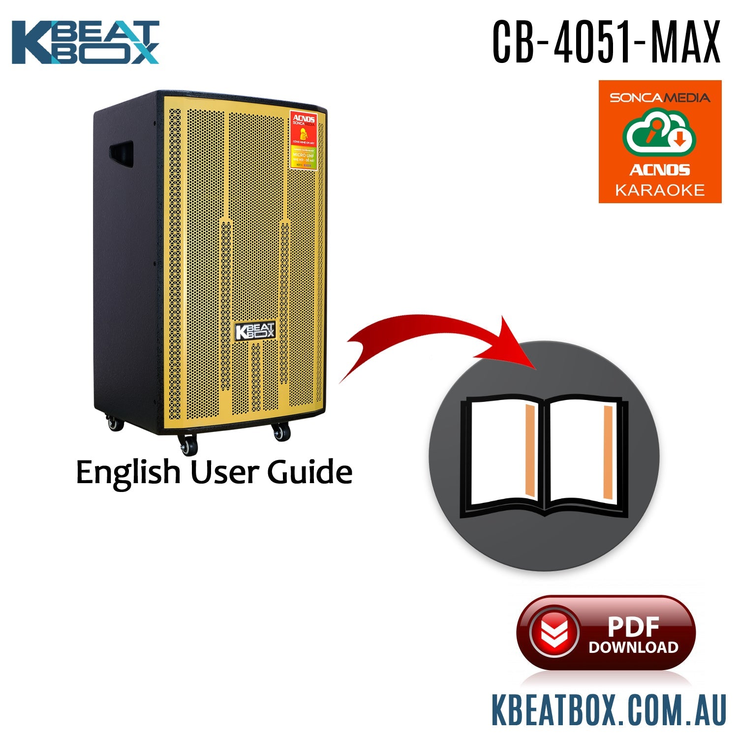 How To Connect Guide - KBeatBox CB-4051-MAX